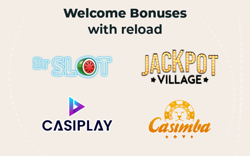 Welcome bonuses with reload