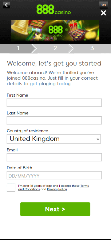 Best Online Casinos UK Registration Process Image 1