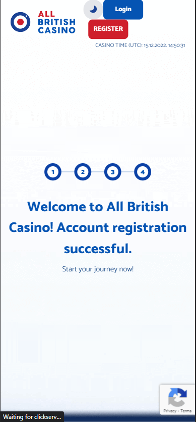 All British Casino Registration Process Image 5
