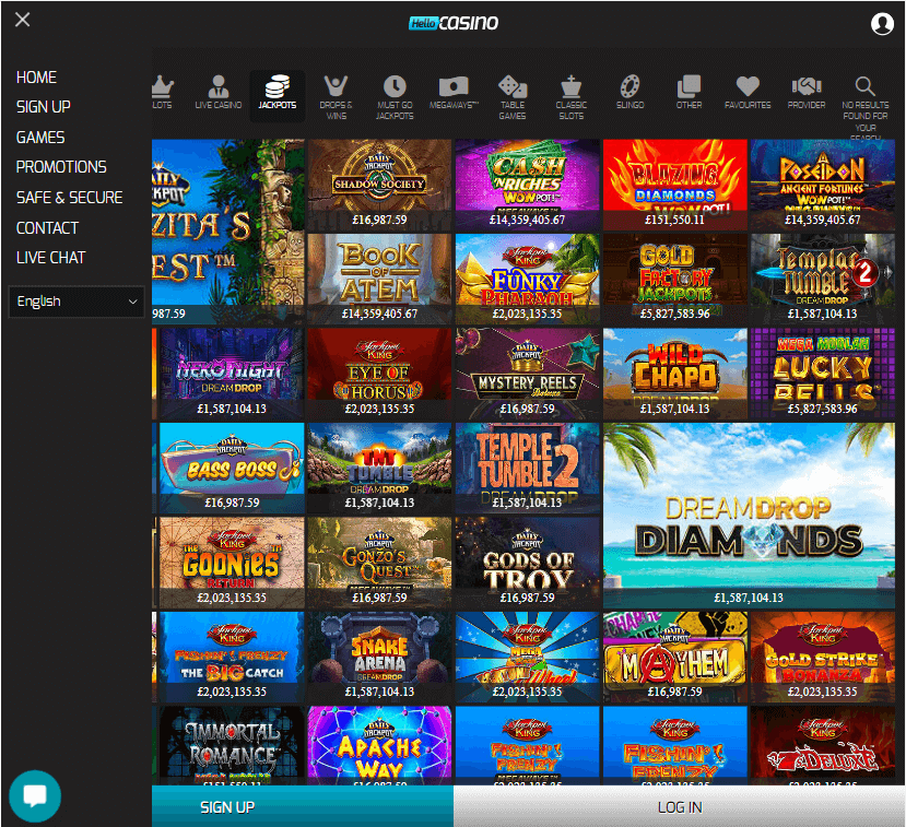Hello Casino Desktop preview 2