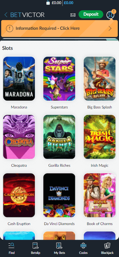 Bet-Victor-Casino-mobile-preview-slots