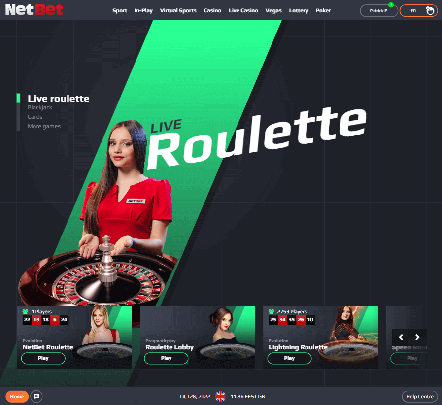 NetBet Casino Desktop preview 1