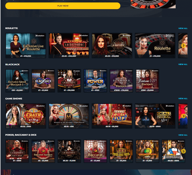 21 Casino Desktop preview 2