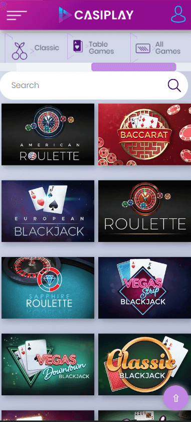 Casiplay Casino Mobile Preview 2