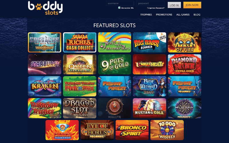 Buddy Slots Games Preview