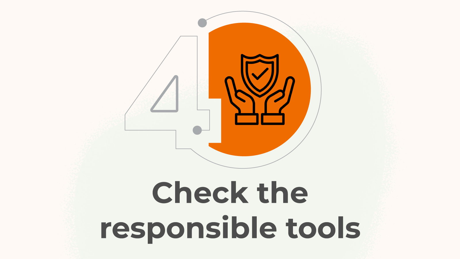Check the responsible tools