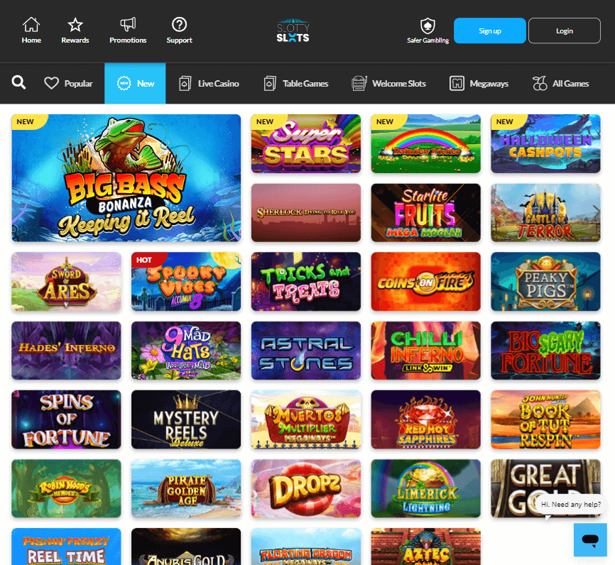 Slotty Slots Casino Desktop preview 1