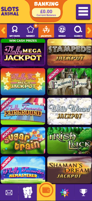 Slots Animal Casino Mobile Preview 2