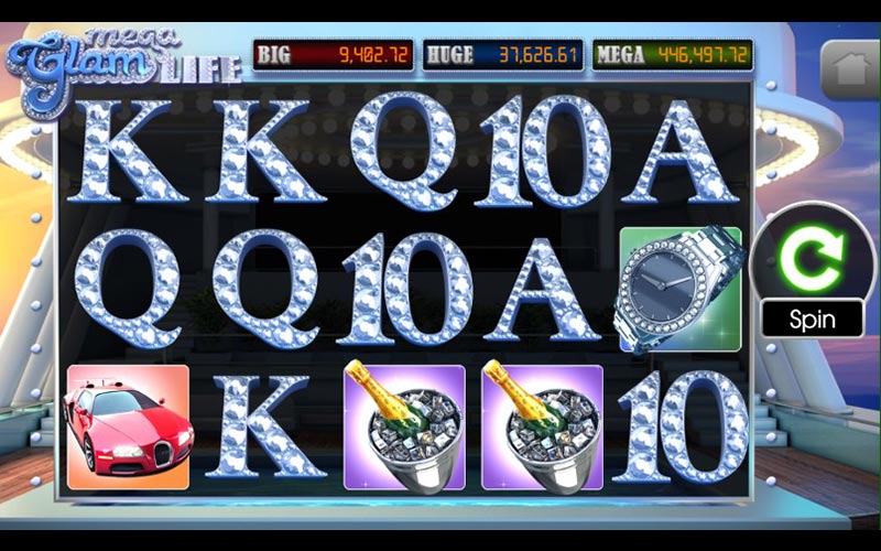 Mega-Glam slot game