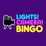 Lights Camera Bingo Casino Logo