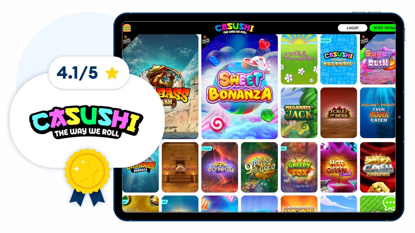 Casushi Best New UK Online Casino
