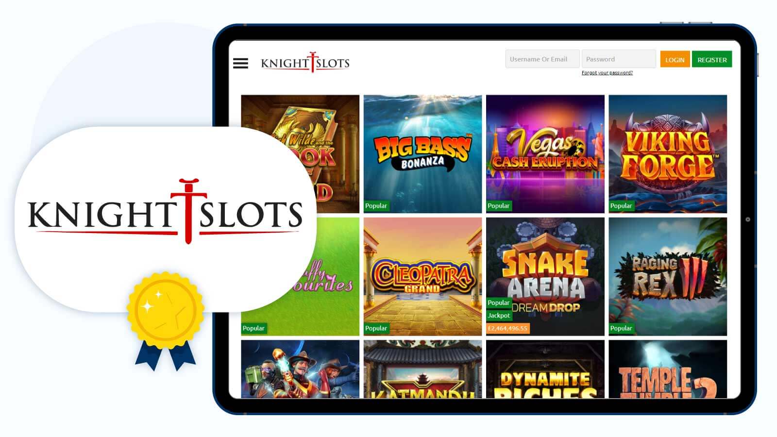 Knight Slots – The Best Payout Online Casino in the UK