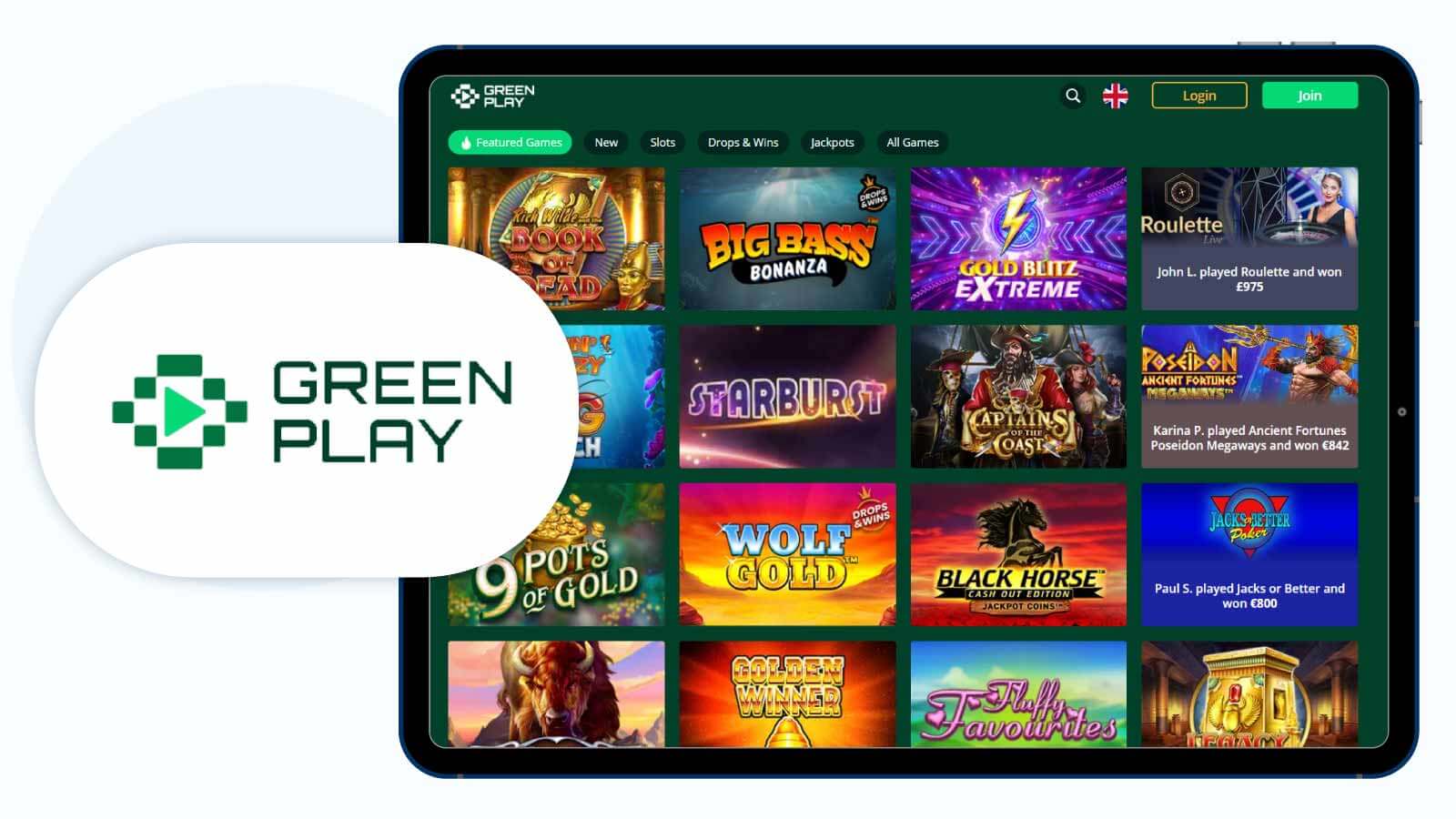 Green Play Casino AstroPay Casino with Best VIP Scheme
