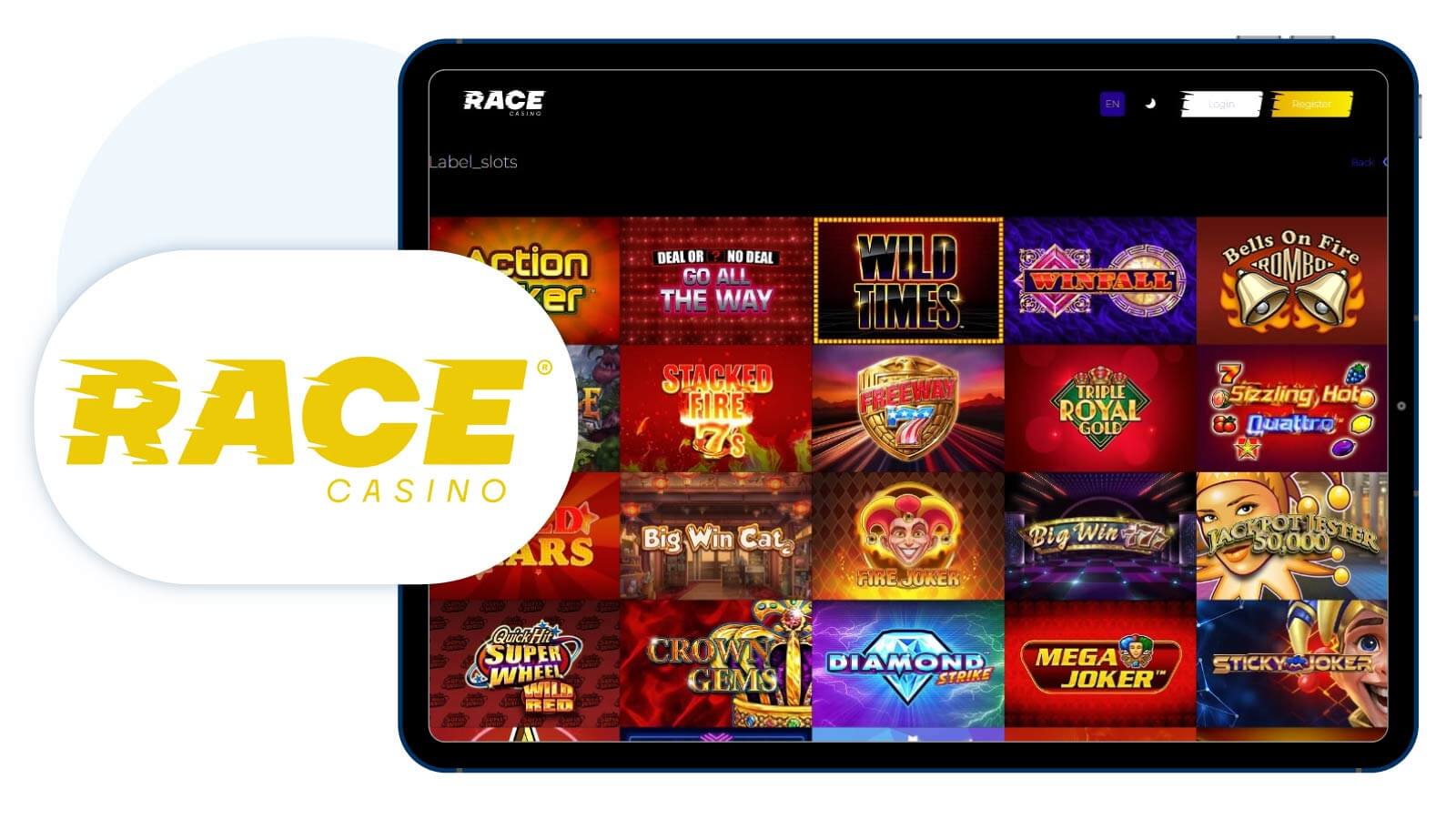 100%-up-to-£100-slots-bonus-UK-at-Race-Casino