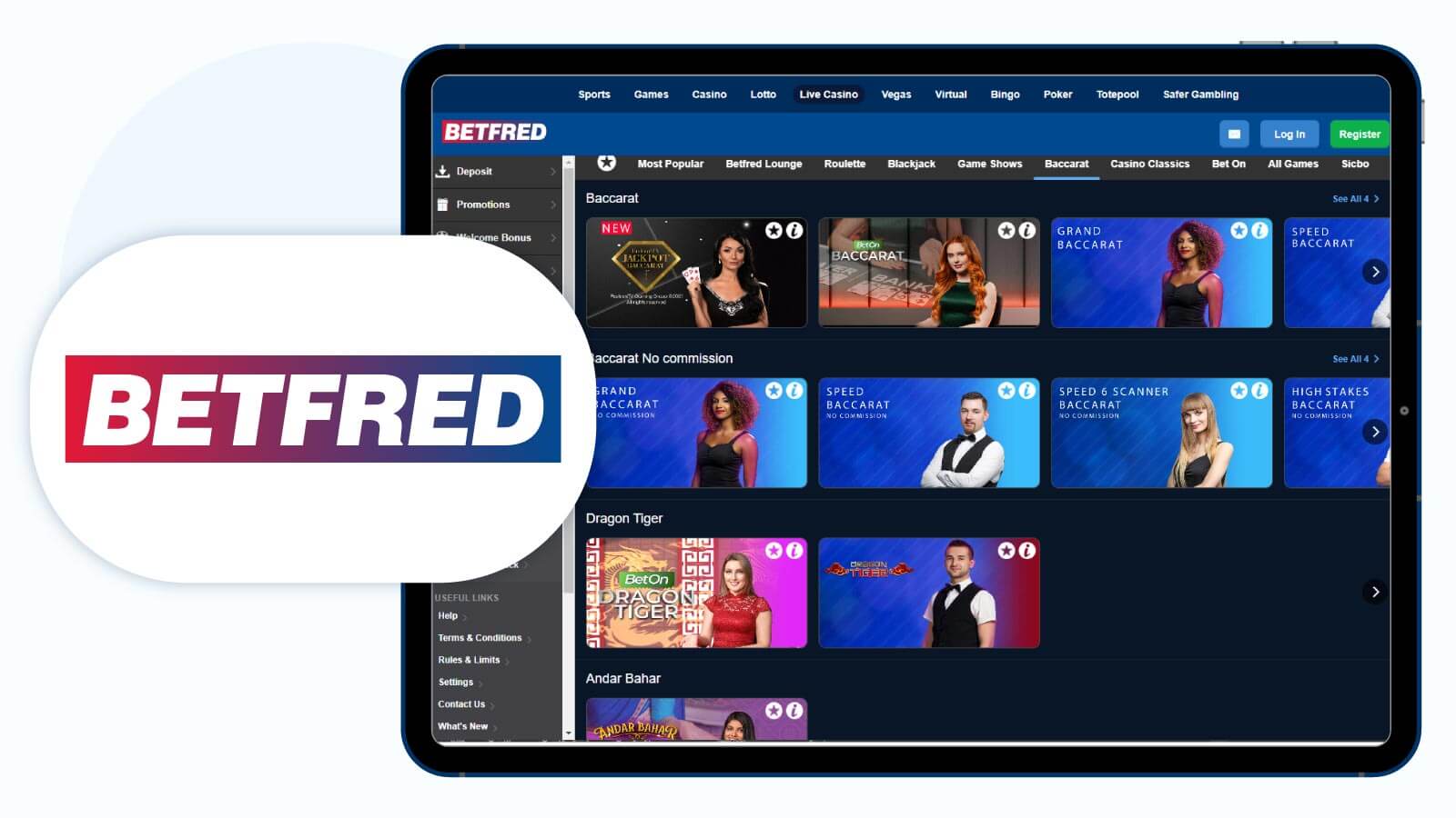 Betfred UK’s Best Real Money Online Baccarat App