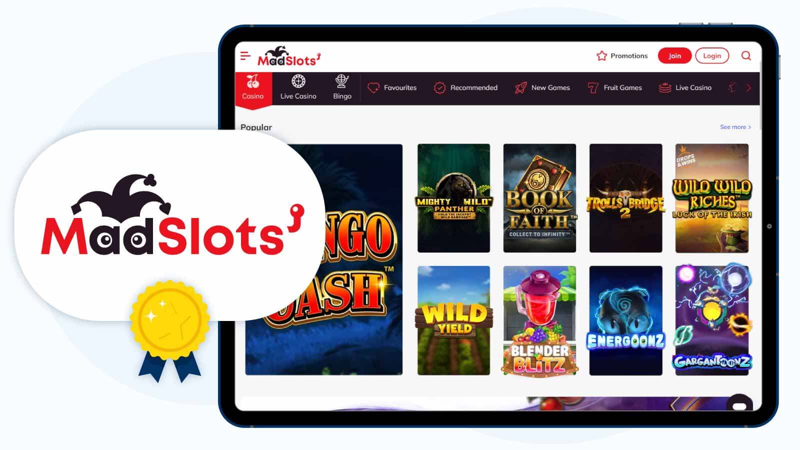 MadSlots Casino – Best Existing Player Bonuses at a UK Casino