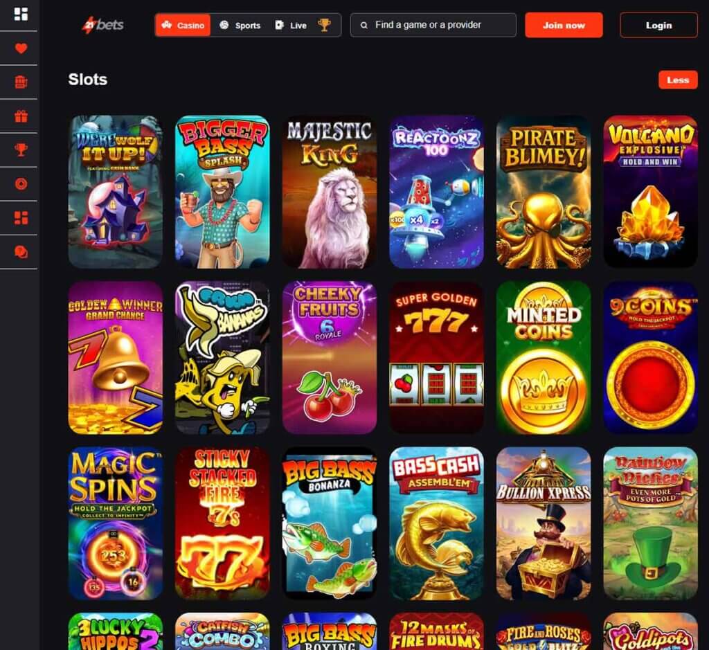 21Bets-casino-slots-variety-review 21Bets-casino-slots-variety-review