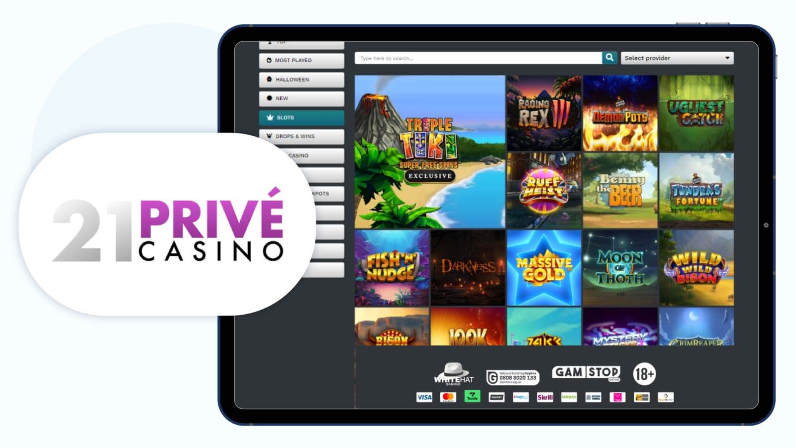 21Prive-Casino-Neosurf-casino-with-premium-games