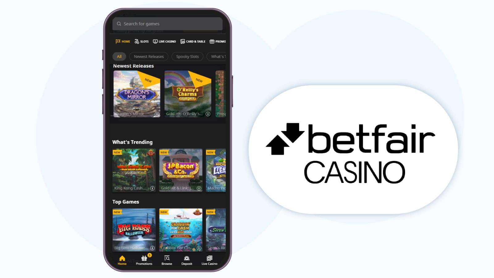 Betfair Casino – Best for Mobile Casino App