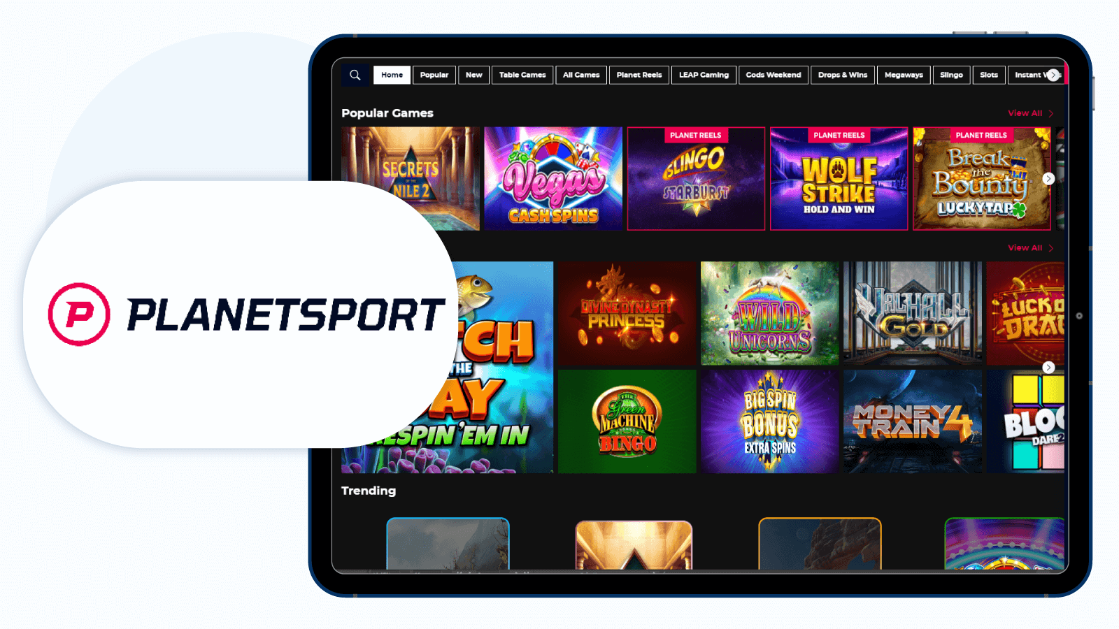 PlanetSport Bet – Best Mobile Casino with Bank Transfer Available