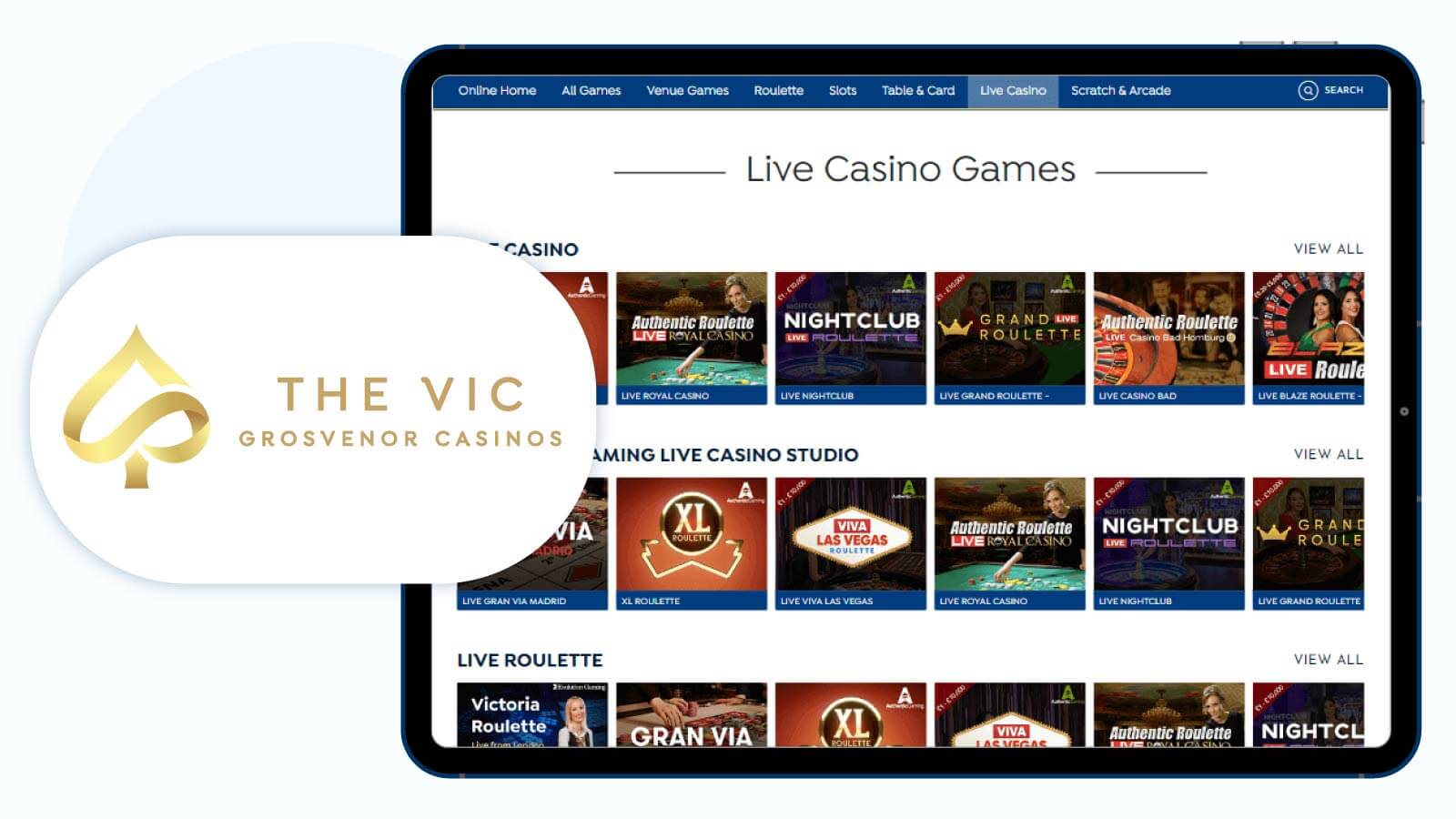 The Vic Casino New online casino with tons of roulette games