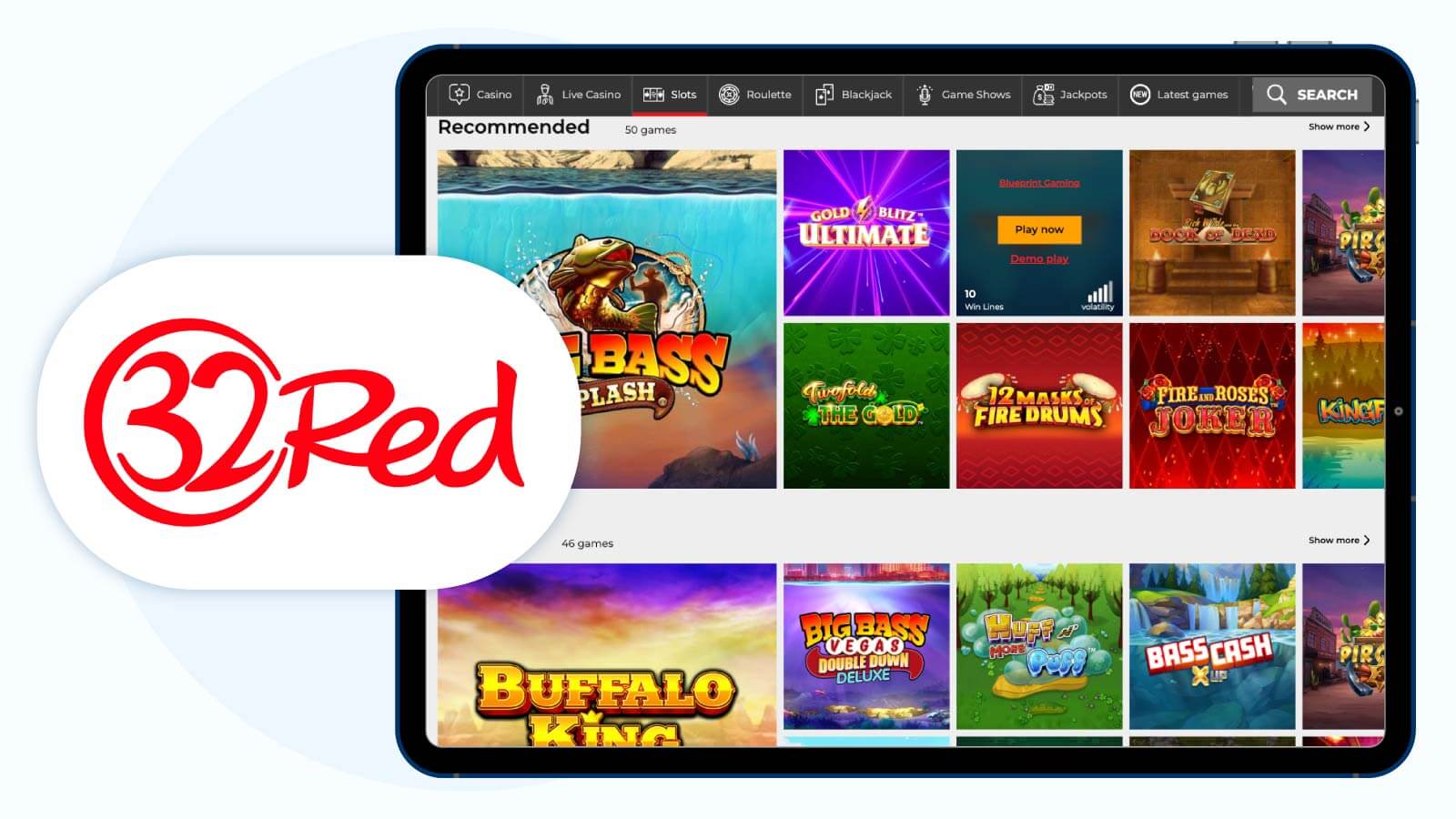 32Red Casino - Top 32Red Sister Site With 3 Licences