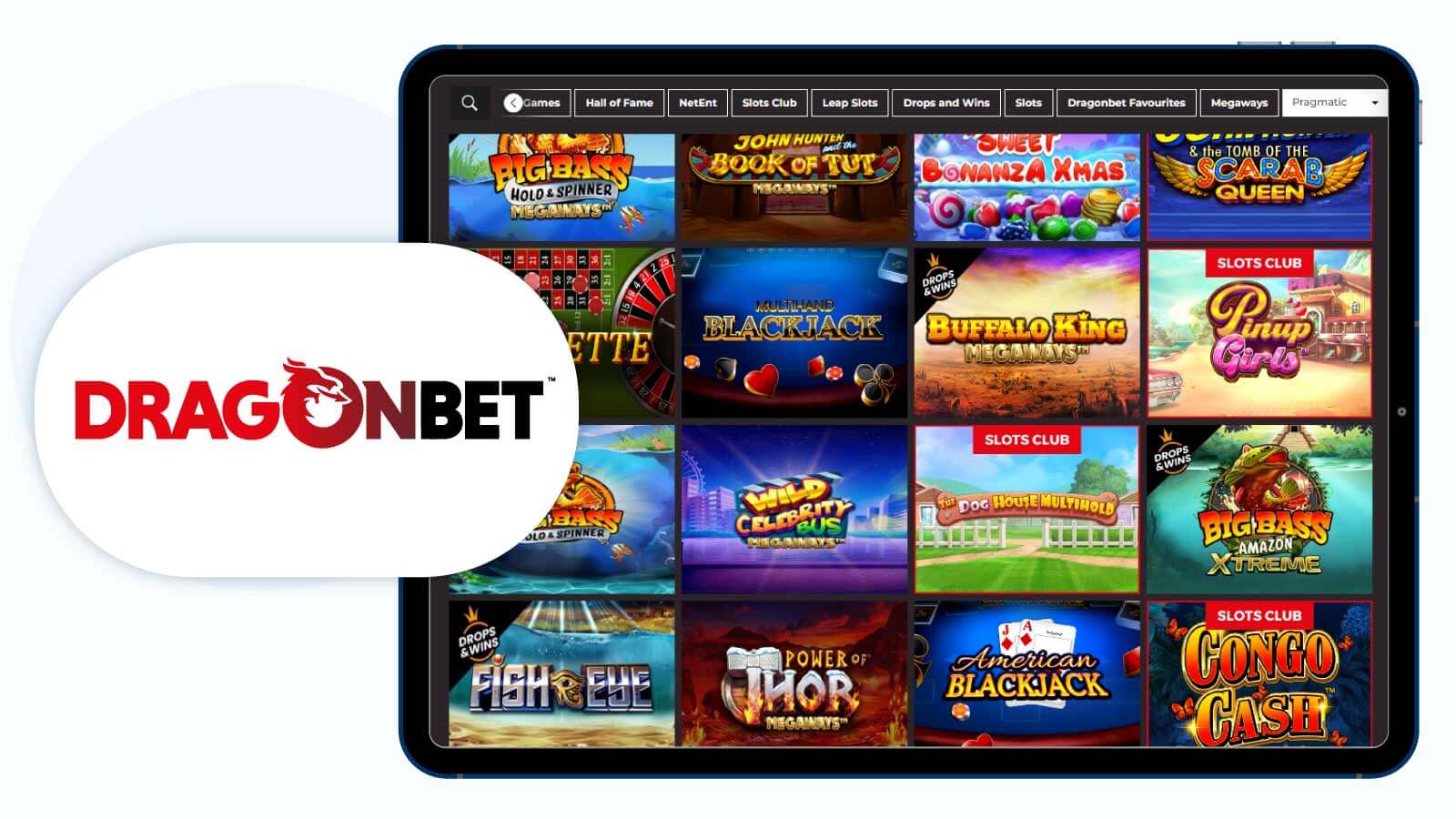 Dragonbet – Best £2 Deposit Casino UK with No Wagering Bonuses