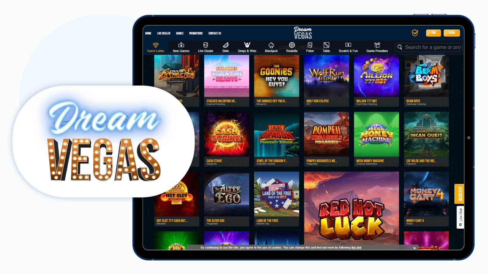 Dream Vegas Casino White Hat Gaming’s Most Successful Live Casino