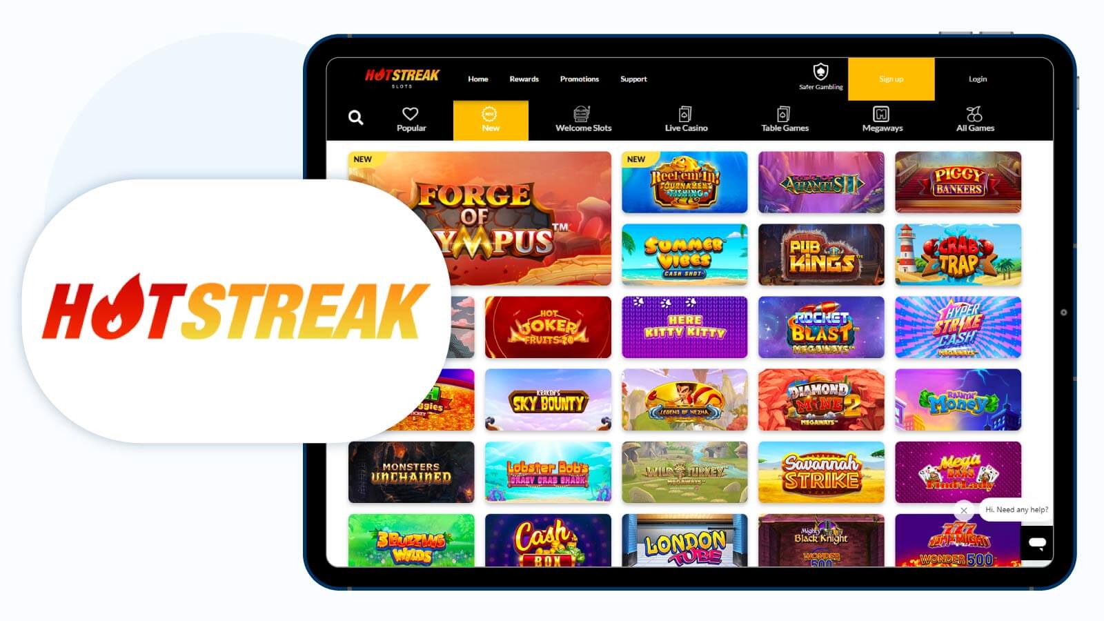 Hot Streak Casino – Best Casino Game Selection