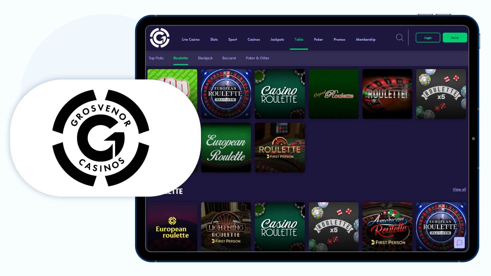 Grosvenor Casino Best Playtech live roulette casino