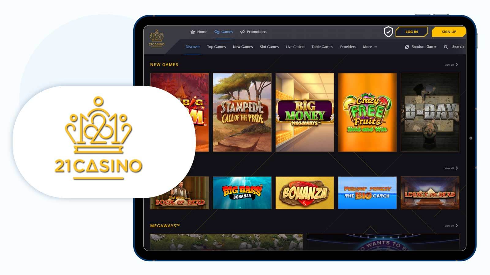 21Casino White Hat Casino with Ultra-Fast Withdrawals