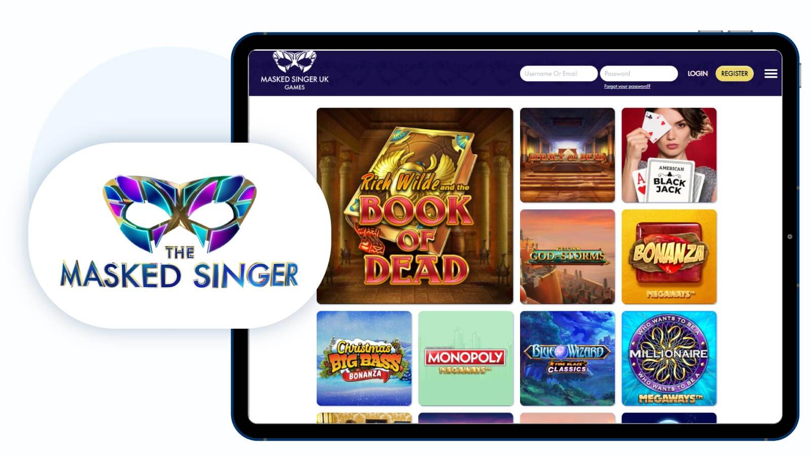 Masked Singer Games Casino – Deposit with Trusty, grab 125 Free Spins