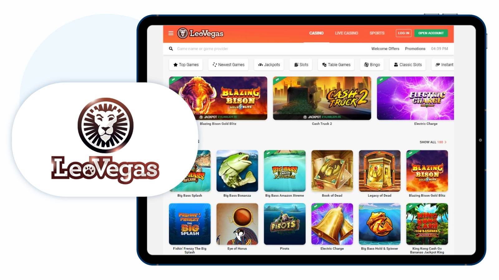 LeoVegas Casino: Featured Apple Pay fast payout casino UK