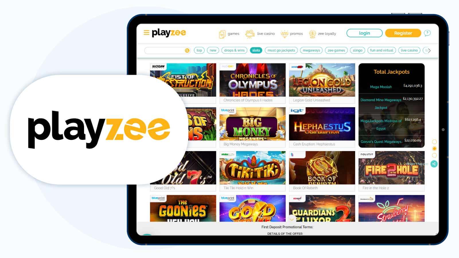 Playzee Best Existing Player Bonus with a High Number of Spins in March