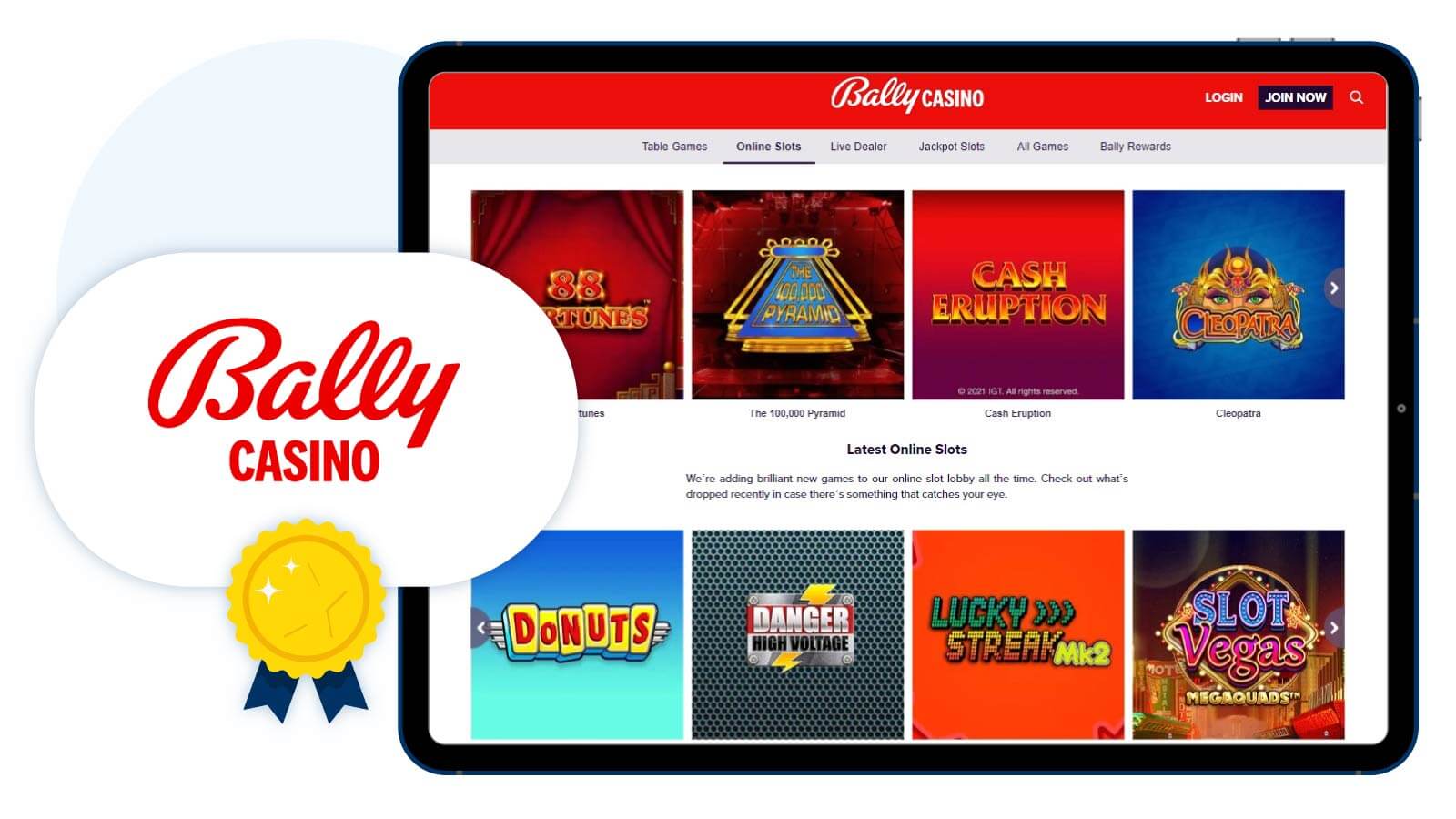 Bally Casino - The Best NetEnt Casino in UK for April