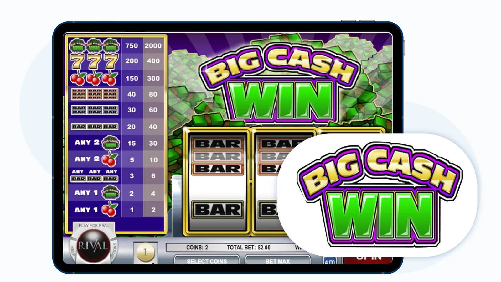Best Rival Gaming Slot – Big Cash Win
