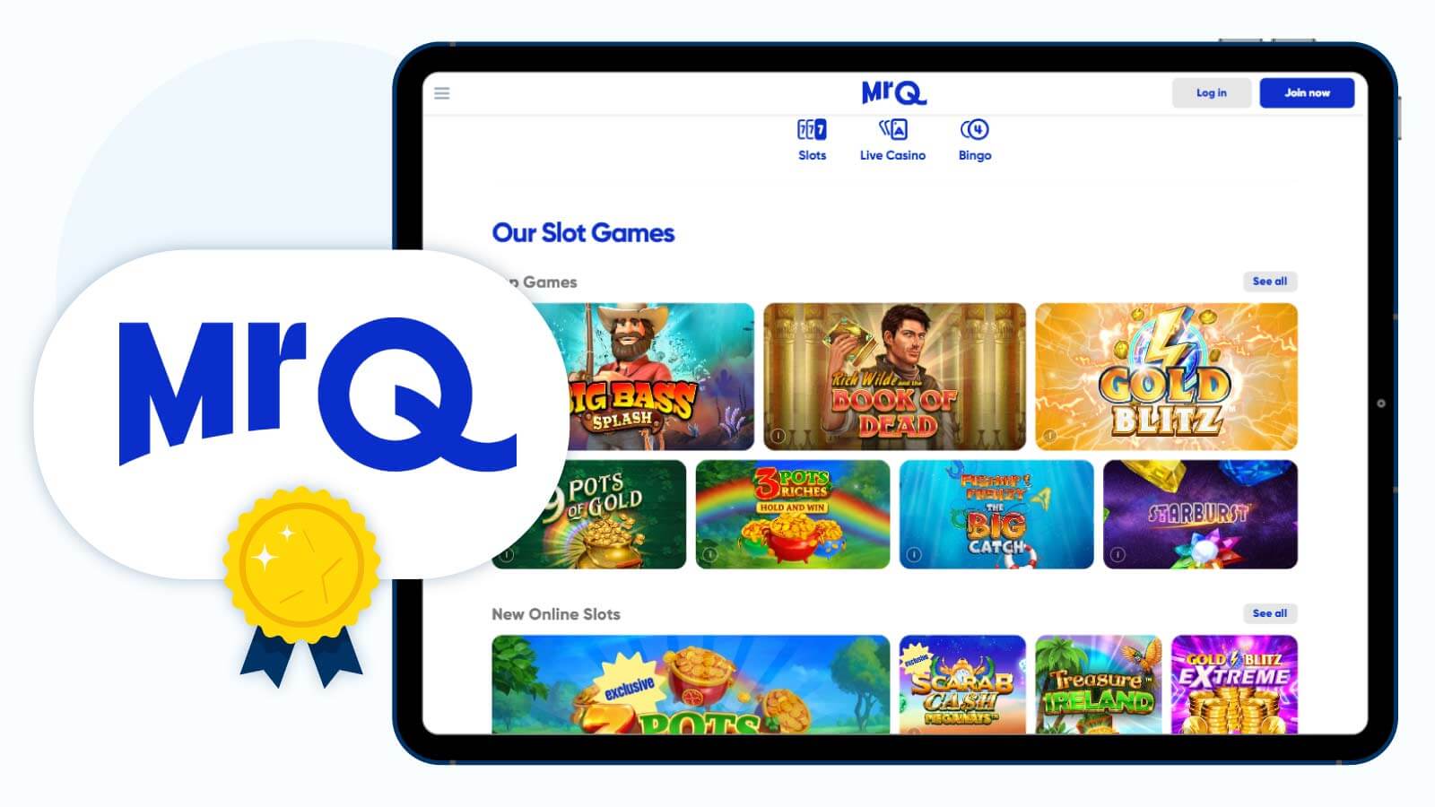 Best UK Quickspin online casino MrQ