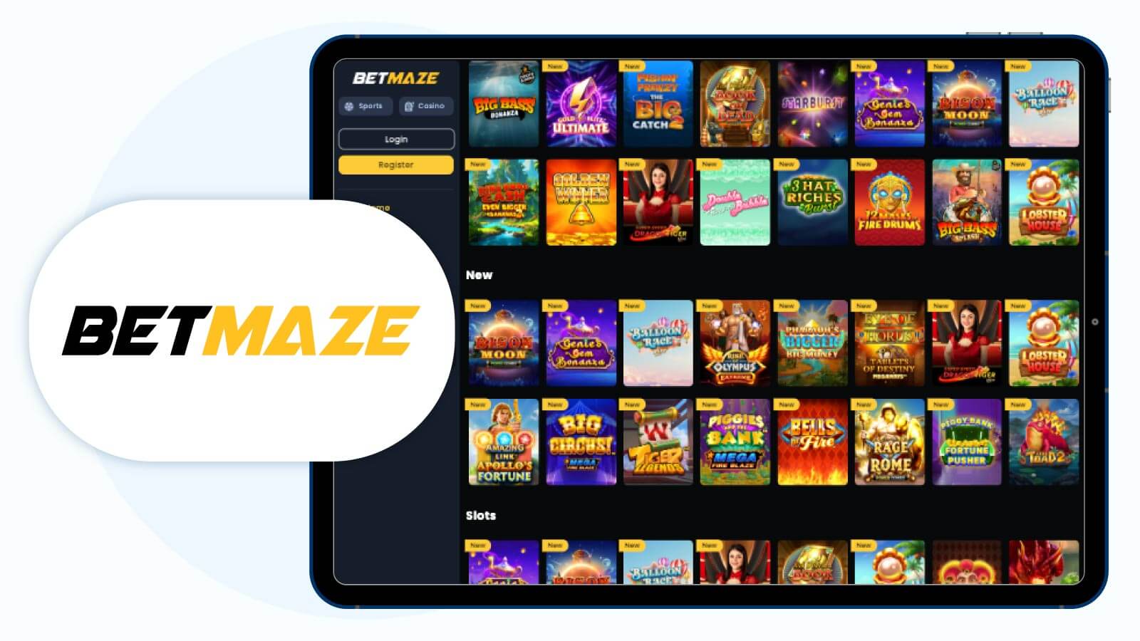 BetMaze Casino - Best King Casino Sister Site for Game Discovery