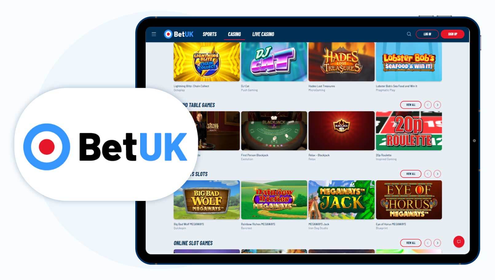 BetUK Casino PayPal casino site with instant withdrawals