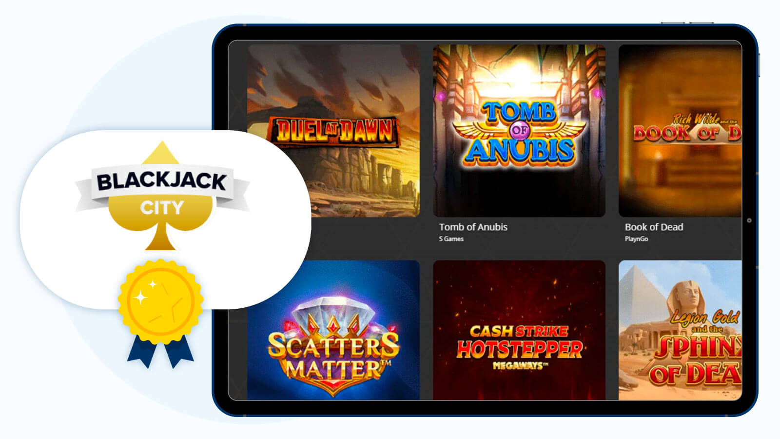 1. Blackjack City Casino: The Best New Slot Site Overall for 2025
