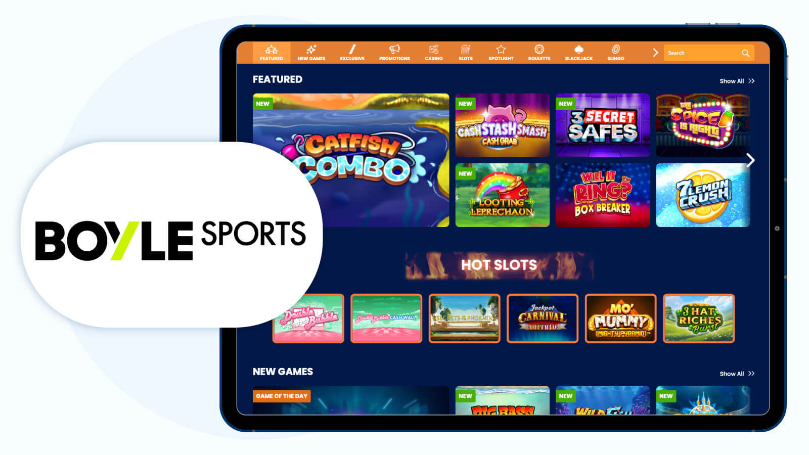 Bet £10 Get £25 - BoyleSports Casino