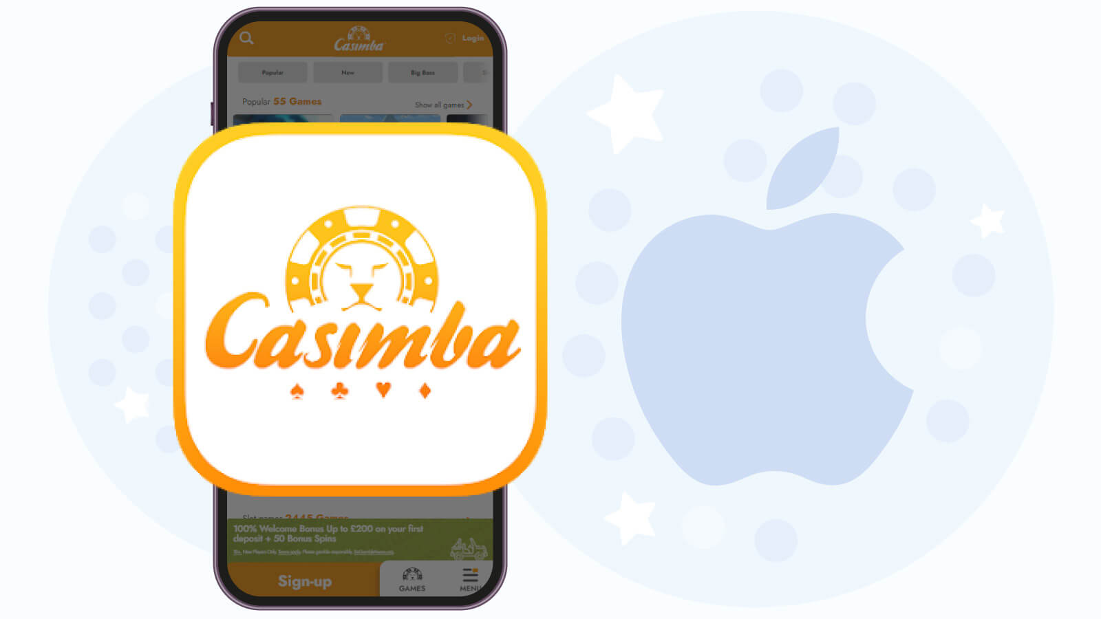 Casimba Casino – Runner-Up iOS Mobile Casino App