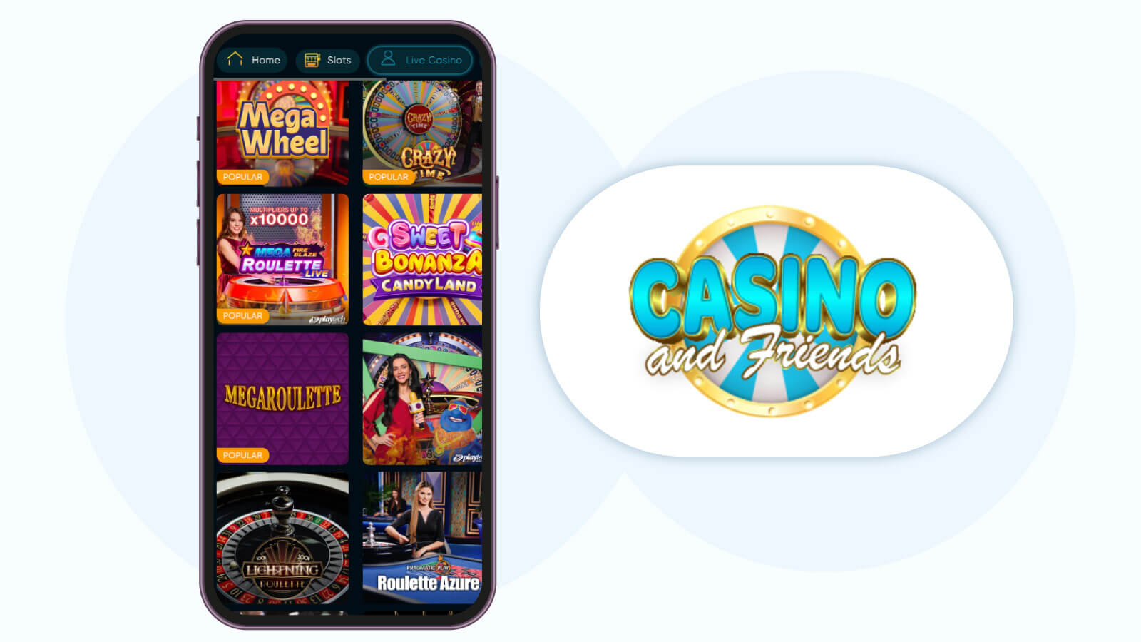 Casino and Friends: Best iOS Casino App for Live Games