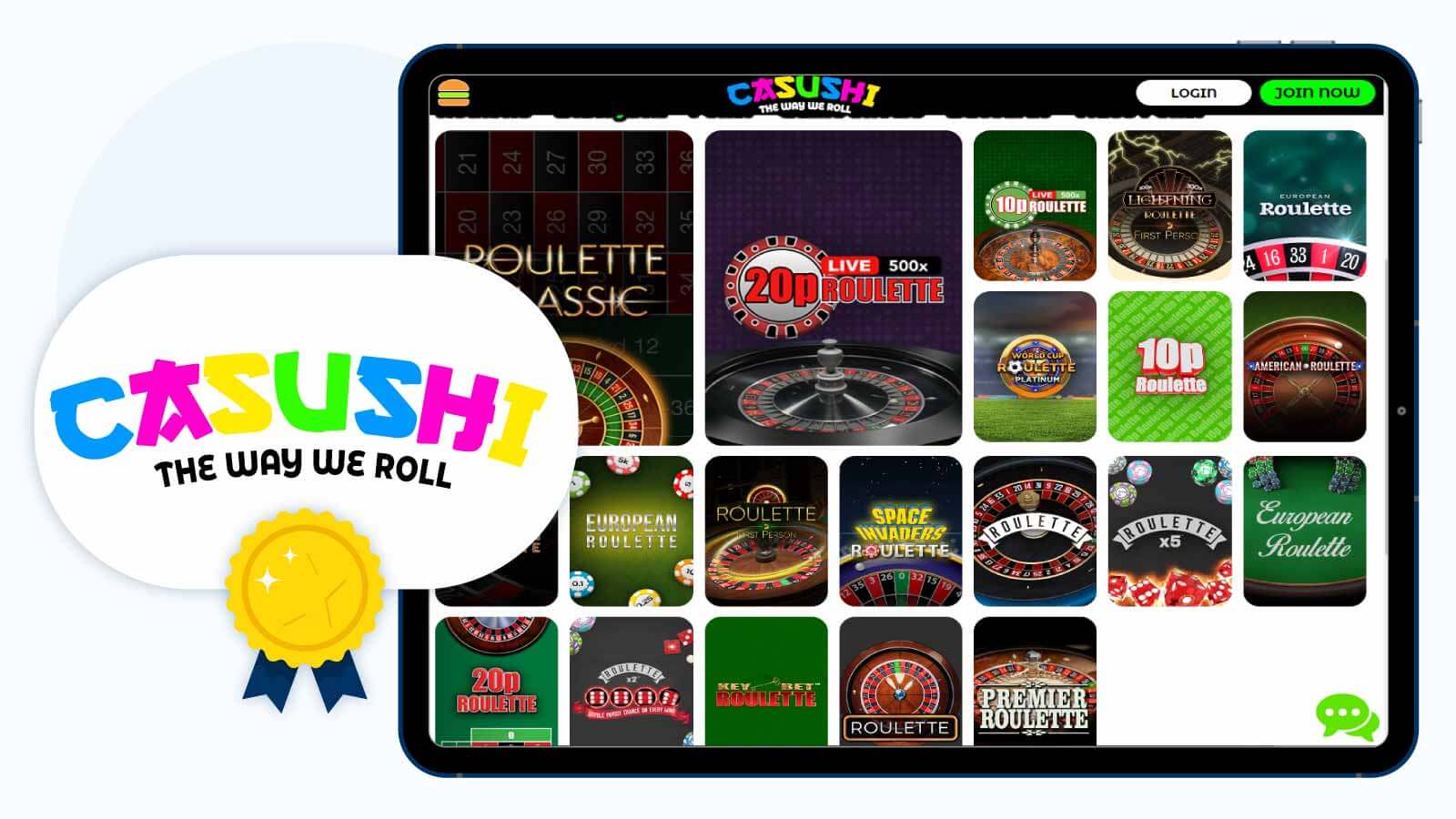 Casushi-Best-Live-Roulette-Casino-March-2024