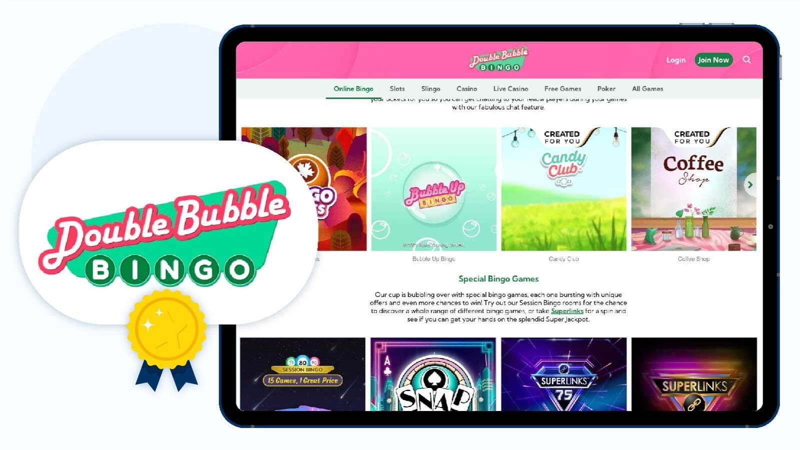 Double Bubble Bingo – Best Bingo Site UK Overall