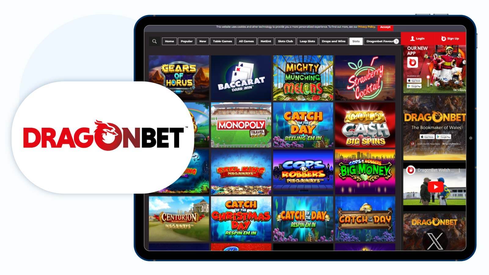 Dragonbet-Newest-No-Wagering-Free-Spins-UK-Casino