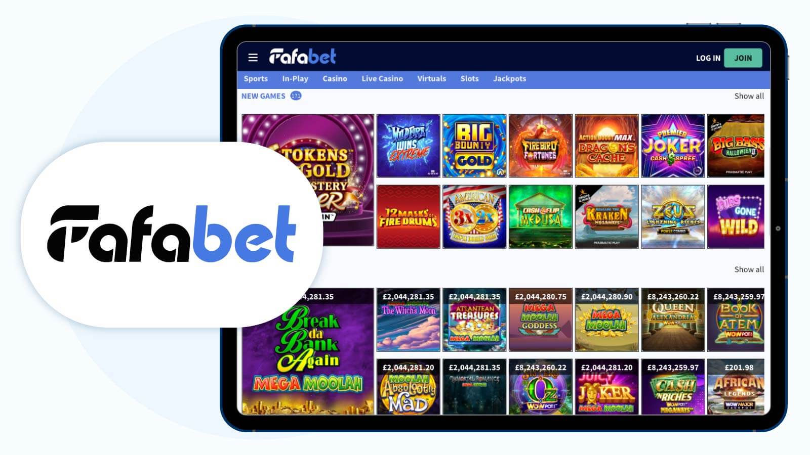 1. Fafabet: Outstanding £20 Minimum Deposit Casino UK 2025