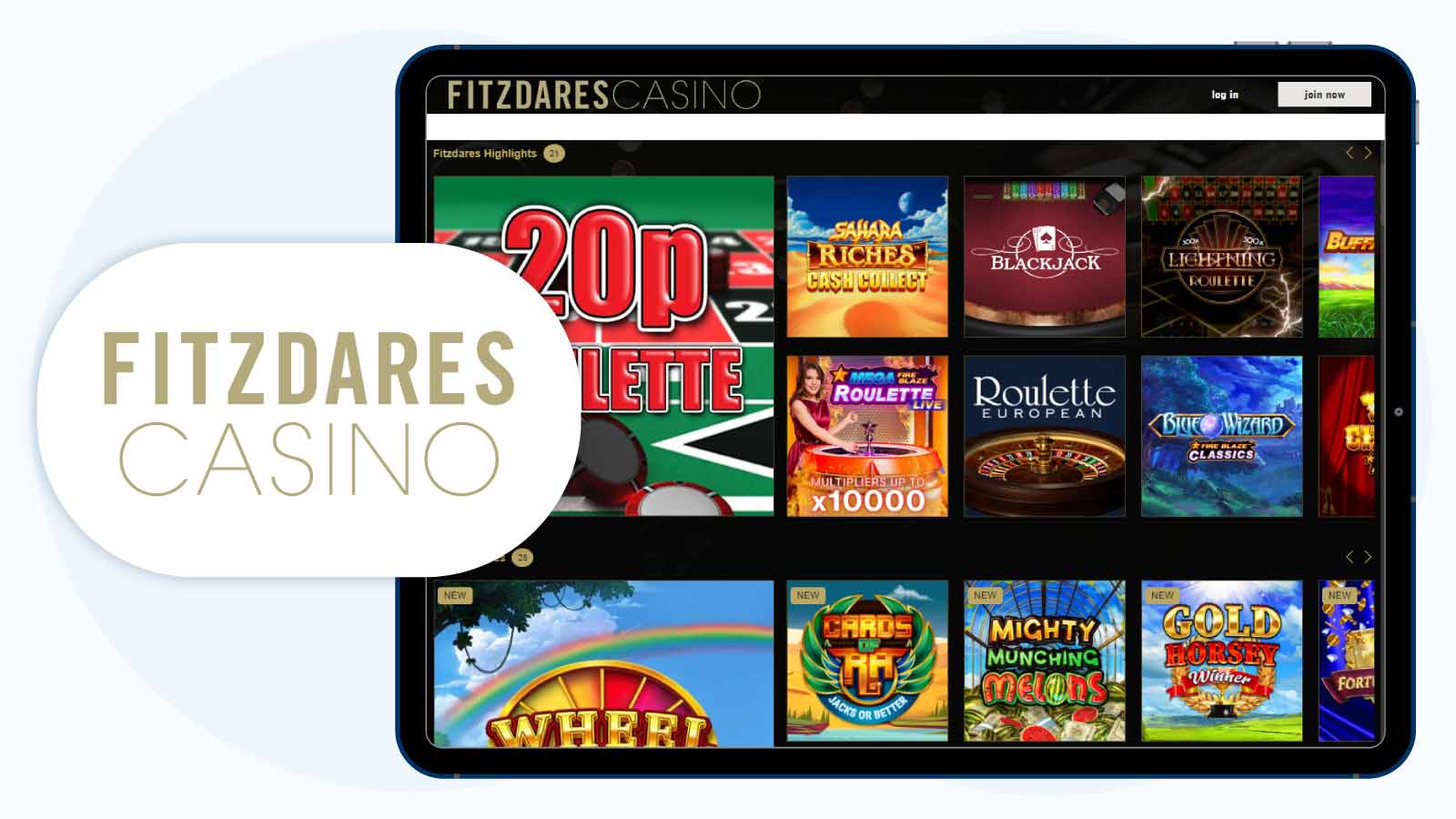 Fitzdares – Best First Deposit Bonus Casino UK for High Rollers