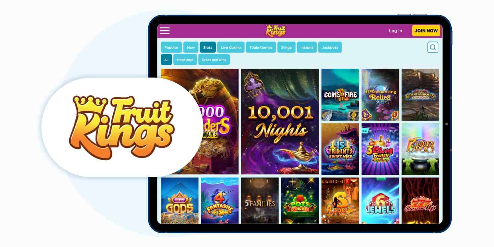 FruitKings - Best Payforit Casino For Slots