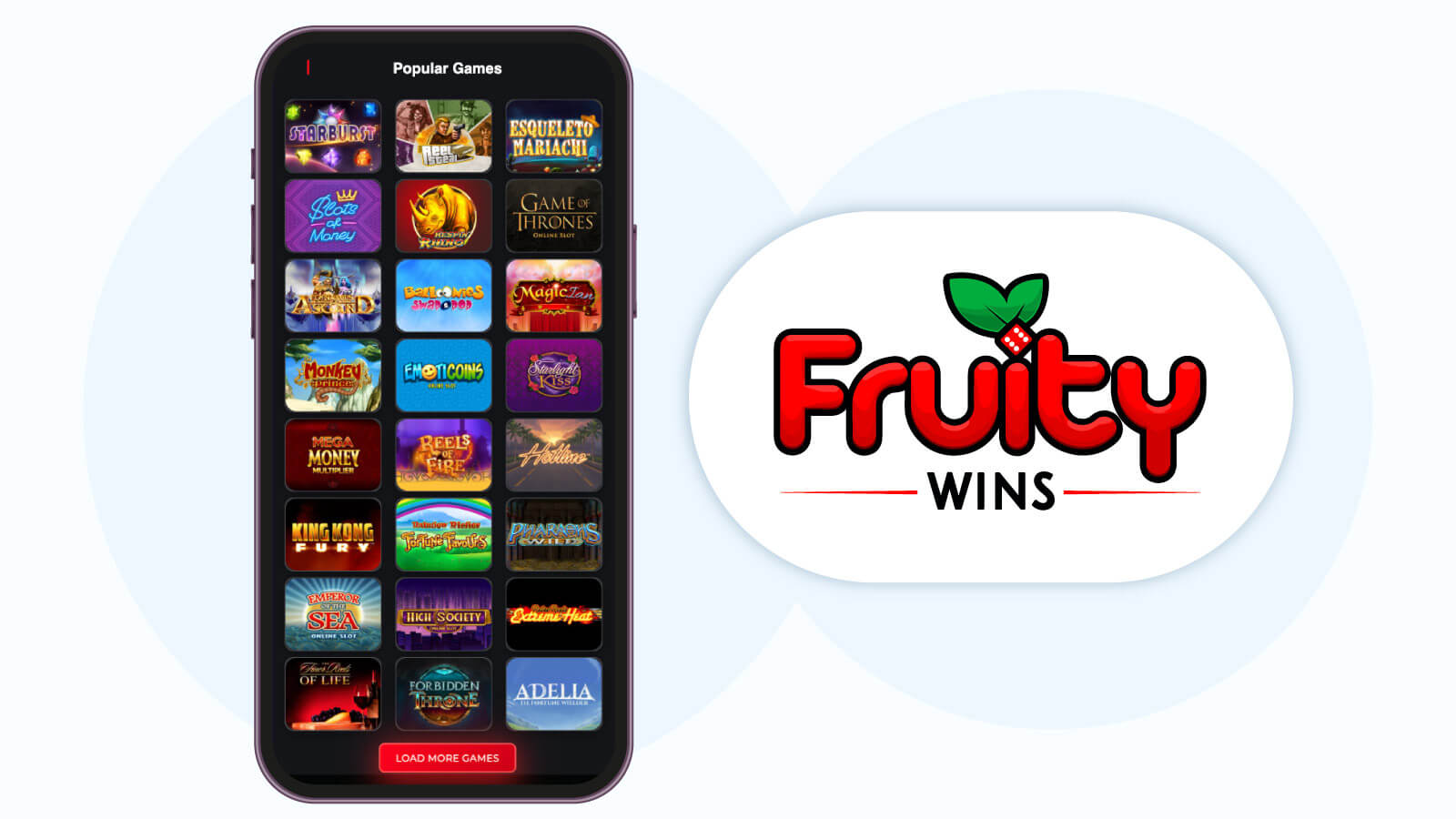 Fruity Wins - Best Jackpot Mobile Sister Site for No Wagering Bonuses
